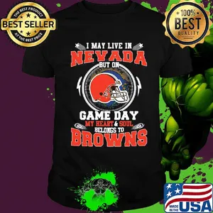I may live in new york but on game day my heart and soul belongs to browns shirt