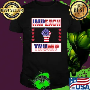 Impeach trump american flag independence day black lives matter shirt