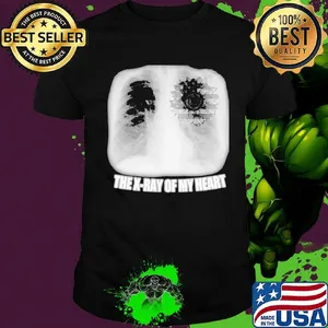 Independence day sunflower the x-ray of me heart shirt