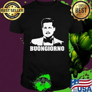 Inglorious basterds aldo raine buongiorno shirt