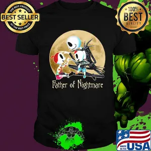 Jack skellington father of nightmare happy father's day shirt