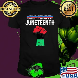 July Fourth June teenth Black lives matter shirt