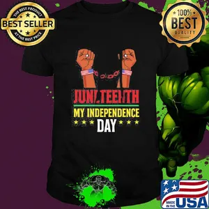 Juneteenth june 19th independence day stars shirt