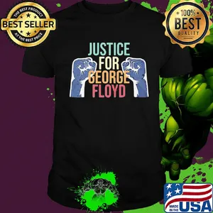 Justice for George Floyd hand shirt