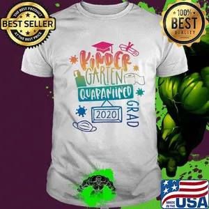 Kindergarten grad 2020 quarantined toilet paper covid-19 shirt