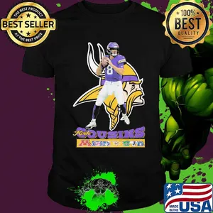 Kirk cousins minnesota vikings team football shirt