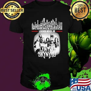Legends never die lynyrd skynyrd shirt