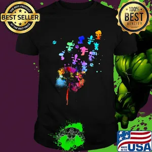 Lgbt dandelion flower snoopy shirt