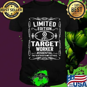 Limited edition target worker essential the year when shit got real mask shirt