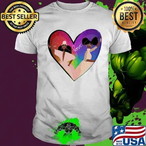 Love black woman heart black lives matter shirt