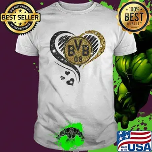 Love borussia dortmund hearts diamond shirt