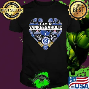 Love i am new york yankees aholic heart shirt