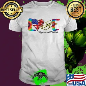 Love My Cororete Finisher Coloer Shirt