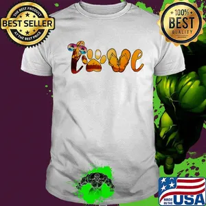 Love the beach paw dog sunset shirt