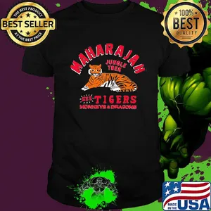 Maharajah Jungle Trek See Tigers Monkeys And Dragons Shirt