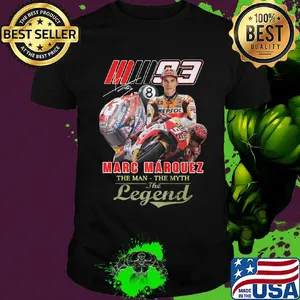 Marc marquez the man the myth the legend signature shirt