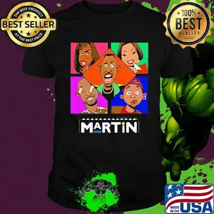 Martin lawrence cartoon characters shirt