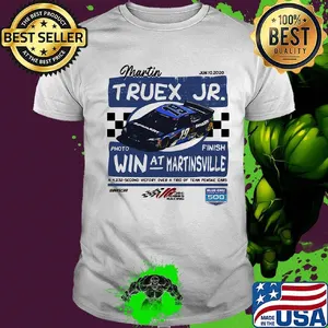 Martin truex jr photo win at martinsville finish shirt