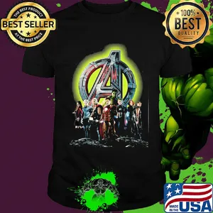 Marvel Avenger character hero shirt