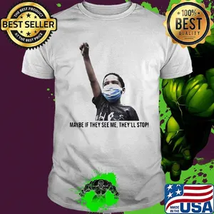Maybe If They See Me They'll Stop Black Lives Matter Boy Shirt