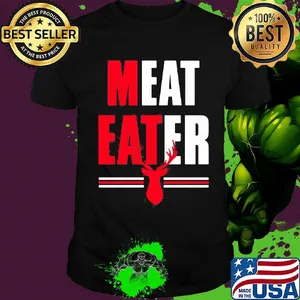 Meat Eater Red White The Alley Shirt