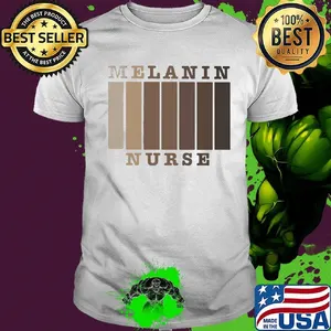 Melanin nurse black lives matter shirt