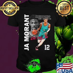 Memphis grizzlies ja morant 12 oh my ja basketball shirt