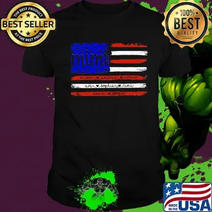 Mimi mason andrew connor ava sophia lima American flag veteran Independence Day shirt