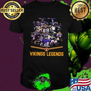 Minnesota vikings football legends shirt