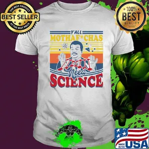 Mothaf Chas Nedd Science Vintage Retro Shirt