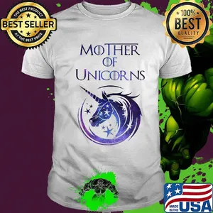 Mother of unicorns stars shirt