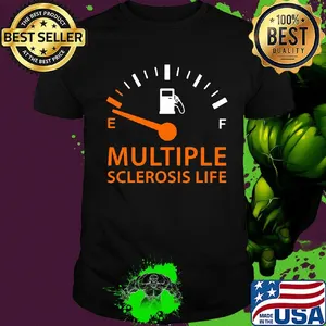 Multiple Sclerosis Life Needle Gas Station Shirt