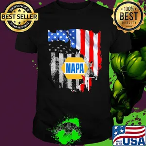 Napa american flag independence day shirt