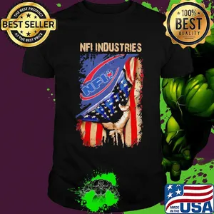 Nfi industries american flag independence day shirt