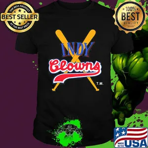 Official baseball indy clowns shirt