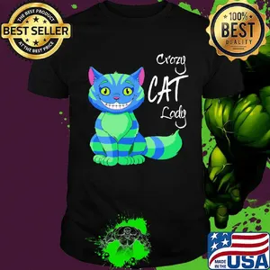 Official Crazy Cat Lady Shirt