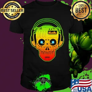 Official DJ Sugar Skull Shirt