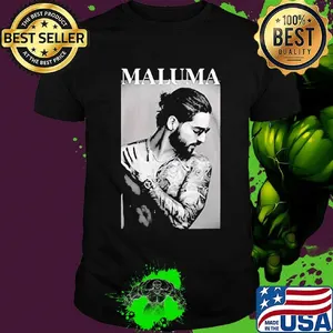 Official maluma tattoos picture shirt