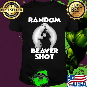 Official random beaver shot shirt