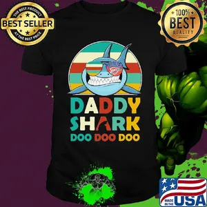 Oklahoma city thunder daddy shark doo doo doo vintage shirt