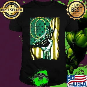Oregon ducks american flag independence day shirt