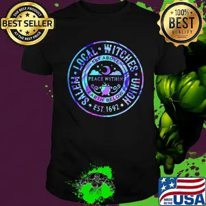 Peace within salem local witches union est 1692 shirt