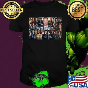Peaky blinders characters signatures posters shirt
