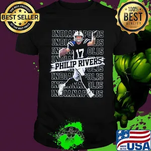 Philip rivers no. 17 indianapolis football shirt