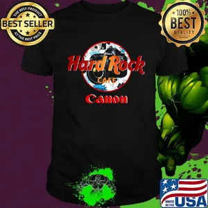 Photography hard rock cafe canon shirt