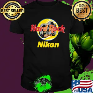 Photography hard rock cafe nikon shirt