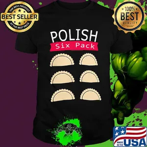 Pierogi polish six pack shirt
