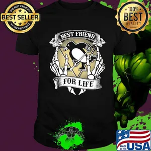 Pittsburgh penguins best friend for life seketon shirt