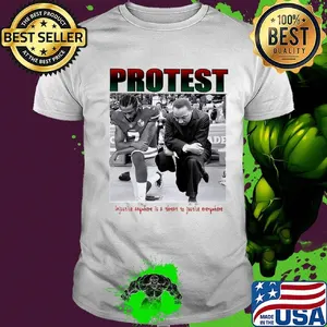 Protest in justice is a threat to justice everywhere shirt