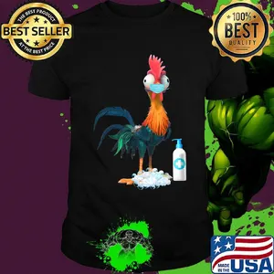 Rooster Hand Wash Soap Face Mask Shirt